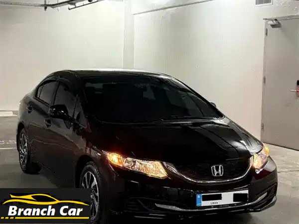 فرصة ذهبية: هوندا سيفيك 2015 سوداء فخمة - مستعملة...