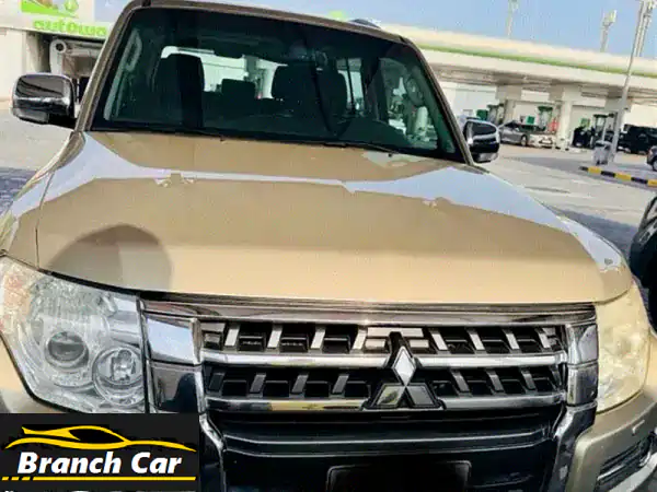 للبيع: ميتسوبيشي باجيرو 2015 ذهبية 4x4 - وارد الوكالة |...