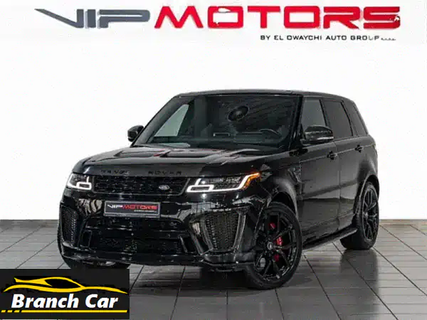 Land Rover Range Rover Sport SVR 2018