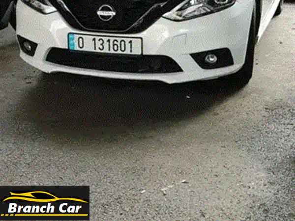 نيسان سنترا 2018 بيضاء: نظافة وكأنها جديدة! مواصفات كاملة ورادار.
