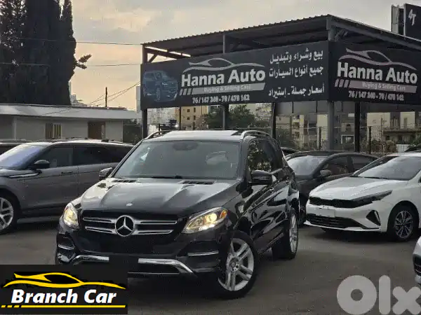 مرسيدس GLE 2017 AMG 4Matic - أعلى فئة، كارفاكس نظيف، عداد...