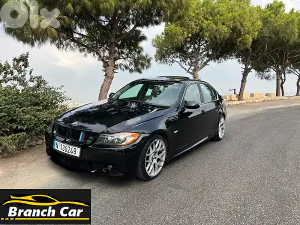 امتلك الفخامة الألمانية: BMW E90 330i موديل 2006 M-Look أصلي...