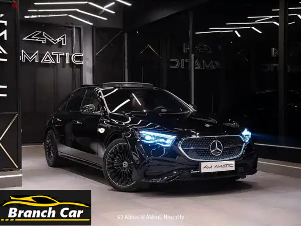 مرسيدس E200 2026 AMG Premium Plus الجديدة كلياً: فخامة...
