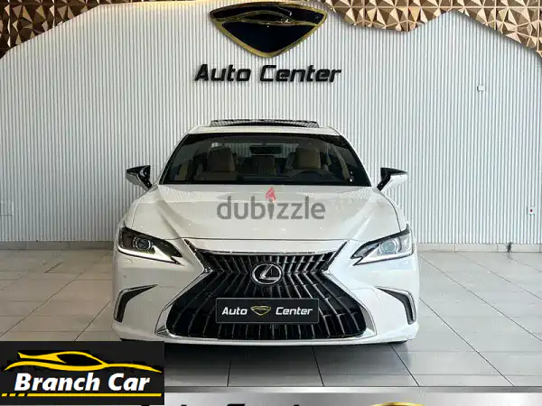 لكزس ES 350 2023 بيضاء فاخرة | وكالة البحرين | 27 ألف كم فقط...