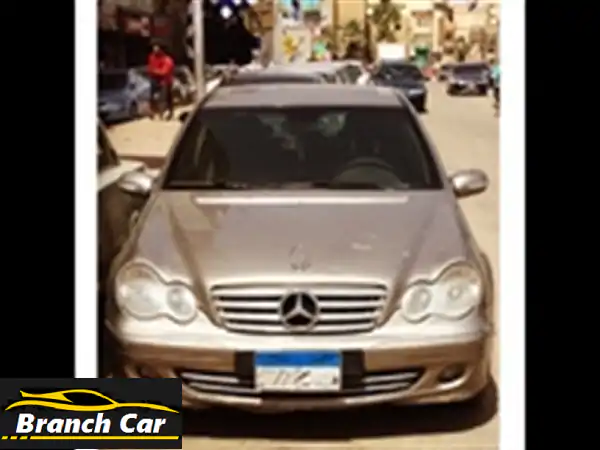 مرسيدس C200 موديل 2006 فابريكا بالكامل | رخصة 3 سنوات |...