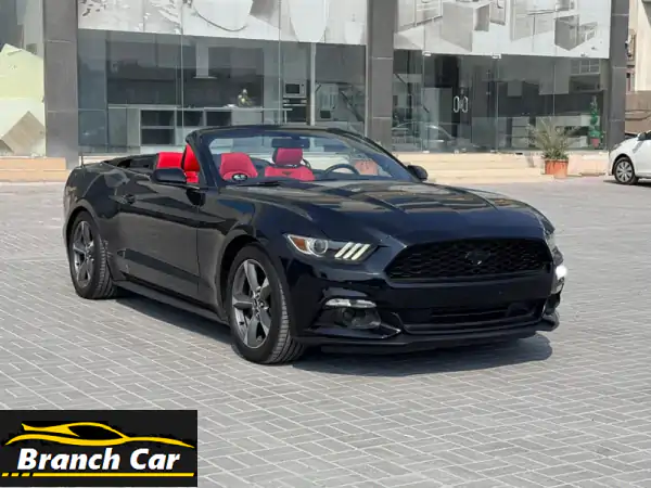 امتلك الأسطورة! فورد موستانج 2016 سوداء كاملة...