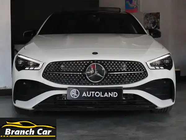 مرسيدس CLA 200 AMG 2024 البيضاء: فخامة AMG الكاملة بجلد...