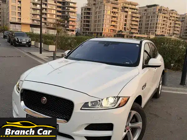 Jaguar FPace 2017  6 Cylinders  4 Wheel  100  clean carfax  Ajnabeh