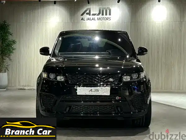 للبيع: رينج روفر سبورت SVR 2015 - وكالة البحرين | كربون فايبر وبدون صبغ نهائياً!