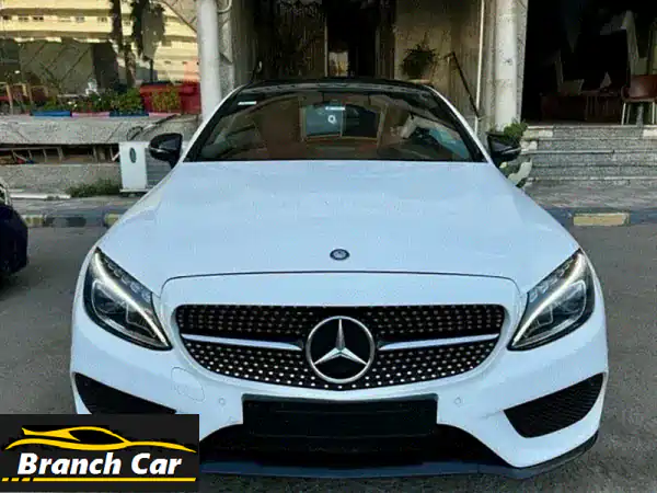 فرصة استثنائية: مرسيدس C180 كوبيه 2018 أبيض - صبغة...
