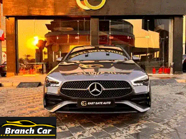 مرسيدس CLA 200 AMG 2024 البيضاء: فخامة AMG الكاملة بجلد أحمر آسِر!