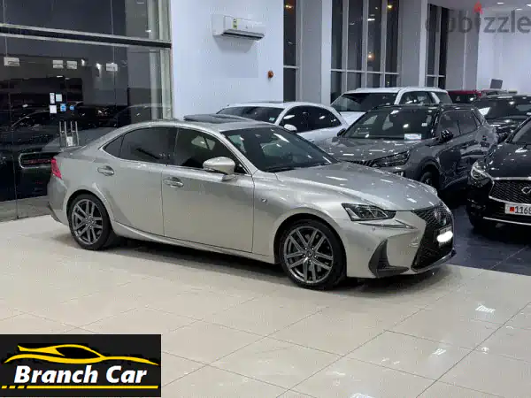 لكزس IS 350 F Sport 2017 فضي: فخامة وأداء ينتظرانك! (فل أوبشن)