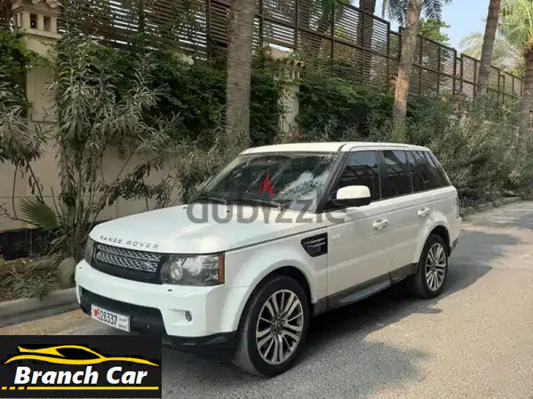 فرصتك لامتلاك رنج روفر سبورت 2013 بيضاء - صيانة...