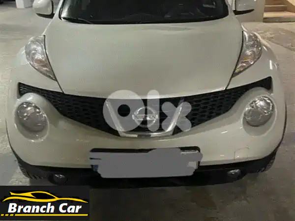 نيسان جوك 2012 بيضاء | بحالة المصنع: إطارات وفرامل جديدة!