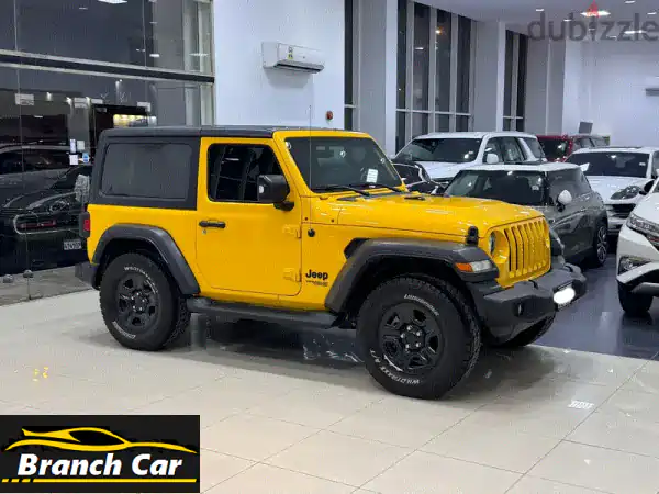 جيب رانجلر سبورت 2021 صفراء: مغامرتك تبدأ هنا!...