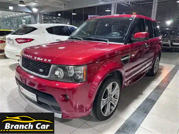 فرصتك لامتلاك رنج روفر سبورت 2013 بيضاء - صيانة دورية وتأمين ساري! (Land Rover Range Rover Sport)