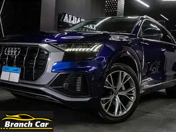امتلك الفخامة! أودي Q8 2021 quattro TFSI 55 - أزرق كحلي - 83 ألف...