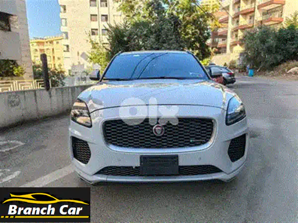 جاكوار E-Pace 2018 R-Dynamic P300 AWD فل كامل - لون رمادي نادر ومواصفات فاخرة (58 ألف ميل)
