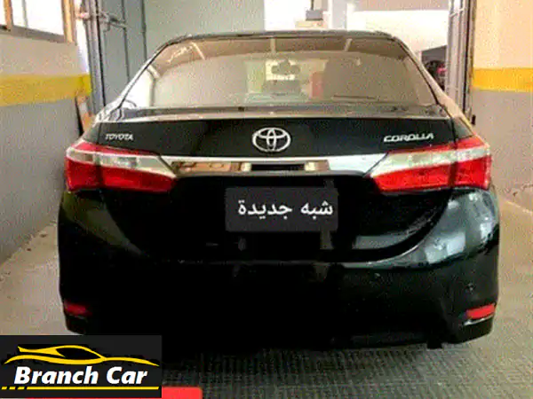 امتلك تويوتا كورولا 2016 سوداء: اعتمادية تويوتا، أناقة، وقيمة استثنائية!
