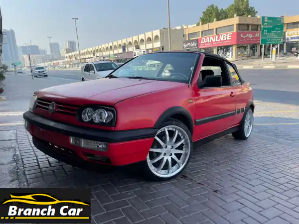 فولكس فاجن جولف كابريو MK3 كلاسيكية نادرة...