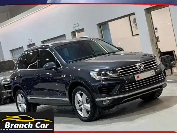 فولكس فاجن طوارق 2015 رمادي | 81 ألف كم فقط! فخامة...