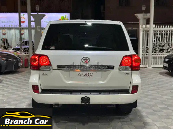 تويوتا لاندكروزر 2007 GXR أبيض خليجي | فل أوبشن وصيانة منتظمة | معرض سكوب