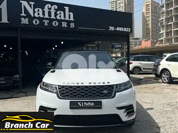 رينج روفر فيلار 2018 R-Dynamic V6 P380 | أبيض/أسود | بحالة الوكالة | Clean Carfax