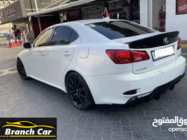 لكزس IS250 2007 وارد ياباني أبيض | 6 سلندر | 12,000 د.إ في عجمان