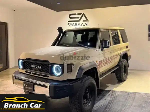 تويوتا لاندكروزر LC70 2024 بنزين V6 | ضمان وكالة | 15كم فقط...