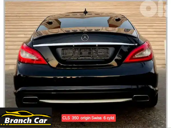 فرصة استثنائية: مرسيدس CLS 350 موديل 2012 أسود –...