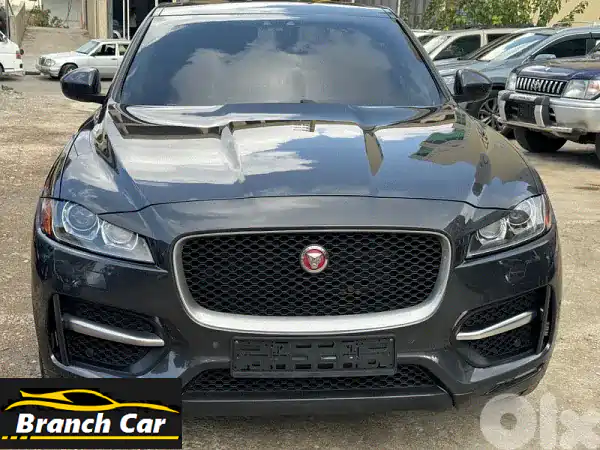 جاكوار F-PACE 2017 V6 بريميوم رمادي | نظافة استثنائية &...