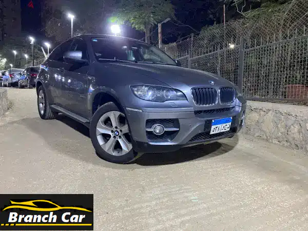 BMW X6 2010 فضي للبيع: فخامة الأداء الرياضي بـ 155 ألف كم!