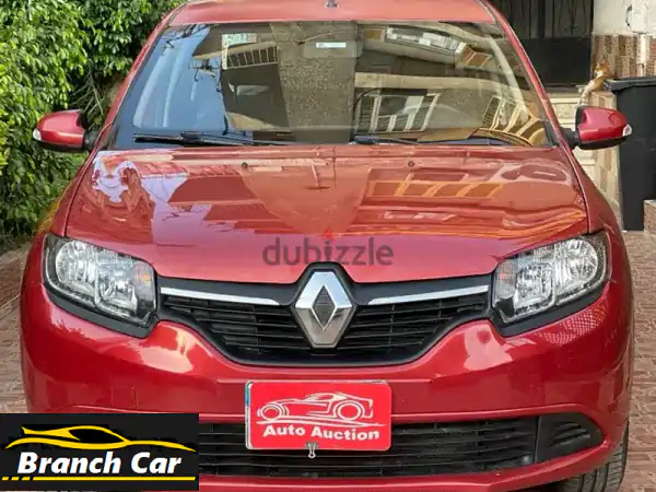 فرصة ذهبية! رينو لوجان 2017 حمراء - صيانات توكيل...