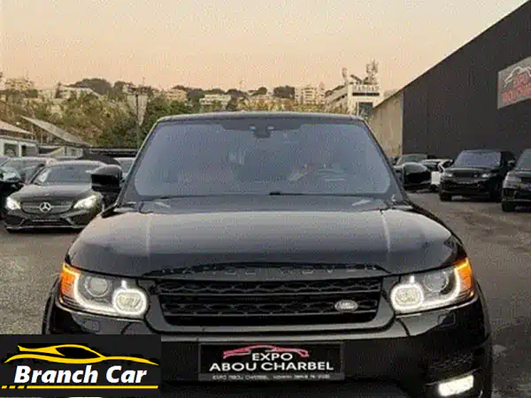 فرصة ذهبية: رانج روفر سبورت 2017 أوتوبيوغرافي V8 فاخرة...