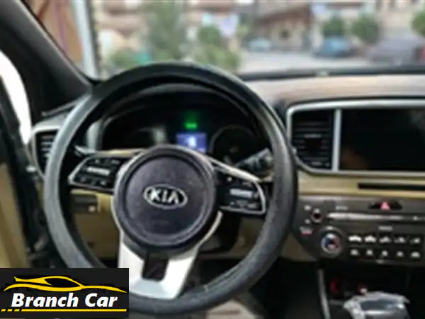 كيا سبورتاج 2021 للبيع: الفئة العليا، فضي مميز، 40 ألف كم فقط!