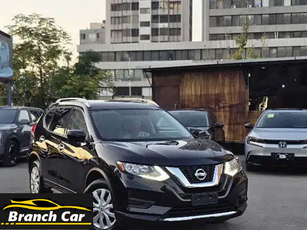 نيسان روج 2017 دفع رباعي أسود: كأنها جديدة! |...