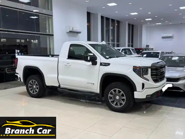 فرصة لا تُعوّض: جي إم سي سييرا AT4 2024 أبيض | ضمان...