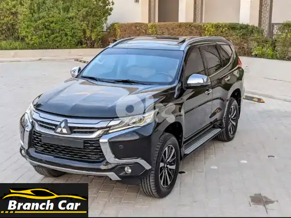 ميتسوبيشي مونتيرو سبورت 2017 | 4x4 أسود | 77 ألف كم فقط...