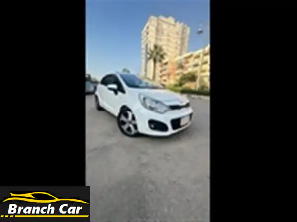 كيا ريو 2015 فابريكا (عدا رفرف) | أعلى فئة | حالة ممتازة | لا تحتاج مصروف