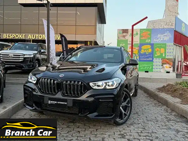 فرصة لا تعوض! BMW X6 M50i 2023 سوداء | فخامة وأداء...