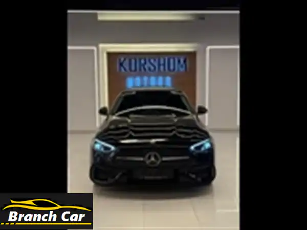 مرسيدس C180 2024 الفاخرة: وارد لم ترخص بمصر، عداد 24 ألف...