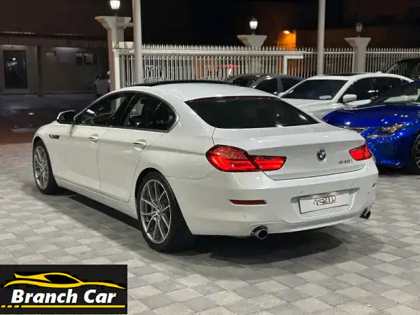 BMW 640 موديل 2013 بيضاء | فل أوبشن بانوراما | وكالة البحرين | جاهزة للانطلاق! (معرض سكوب)