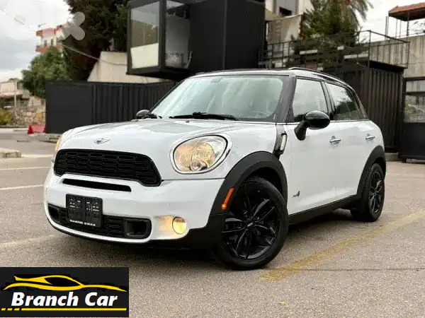 MINI Cooper S Countryman 2012 4x4 | ميني كوبر S كنتري مان (أبيض)...