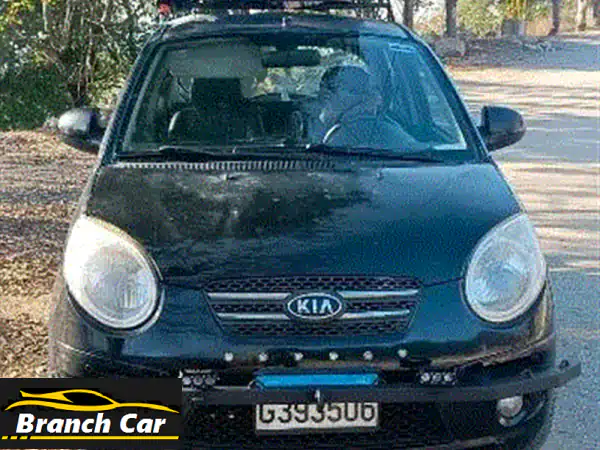 فرصة ذهبية! كيا بيكانتو 2009 أسود: مالك واحد، بويا...
