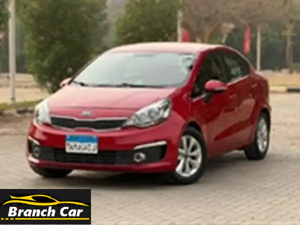 فرصة استثنائية: كيا ريو 2017 – عداد 47 ألف فقط – ثاني فئة – بحالة المصنع!