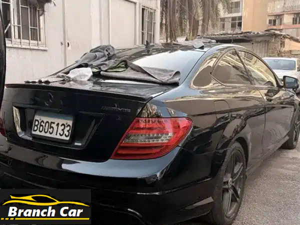 مرسيدس C-Class كوبيه 2012 للبيع | أسود فخم، سقف...