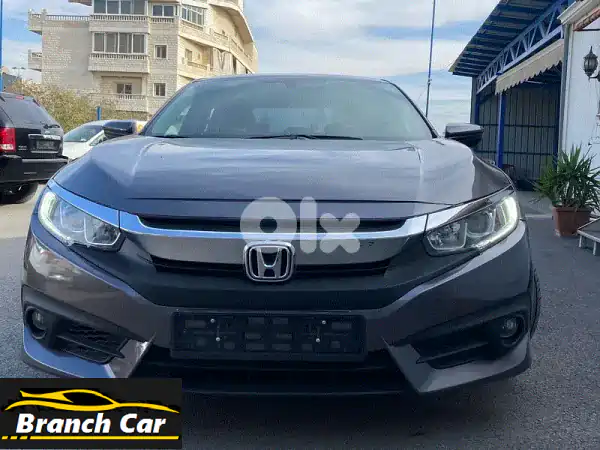 فرصة العمر! هوندا سيفيك 2018 LX رمادي - انقاض CLEAN...