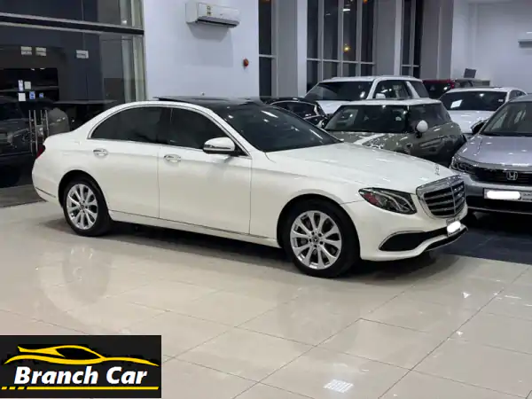 فرصة ذهبية: مرسيدس E300 4MATIC 2019 أبيض | كامل المواصفات |...