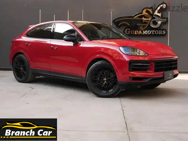 بورش كايين كوبيه 2024 مستعملة | أحمر قرمزي | 7000 كم |...