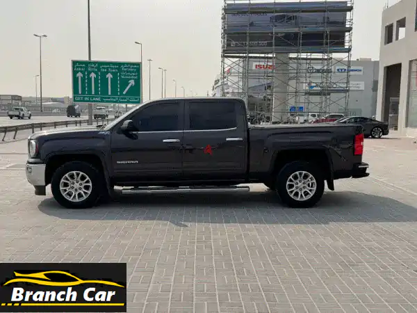 للبيع: GMC Sierra SLE 2016 رمادي - قوة، فخامة، وأداء لا يضاهى! (فرصة مميزة)